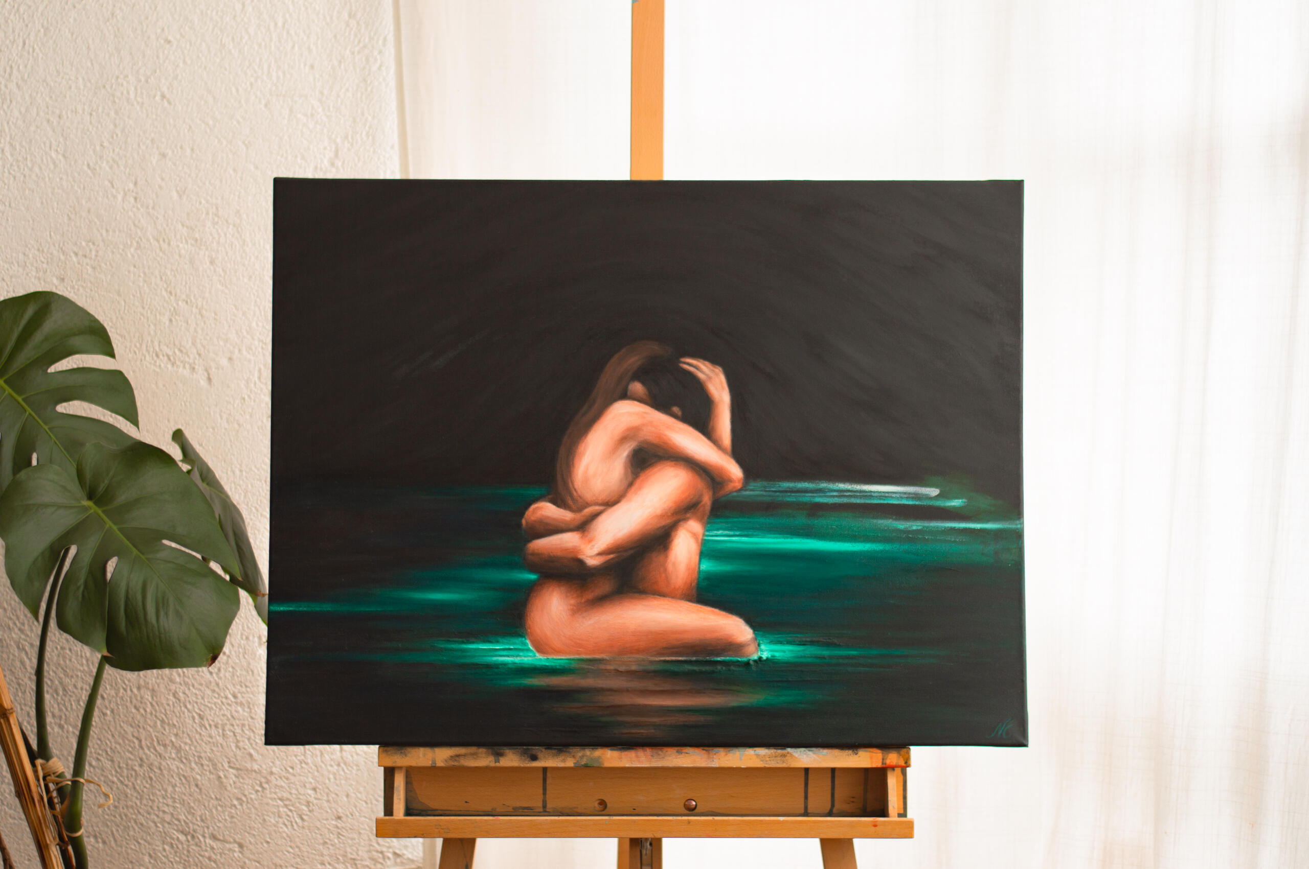 soft warming / 80 x 90 cm / acrylics on canvas soft warming / 80 x 90 cm / acrylics on canvas