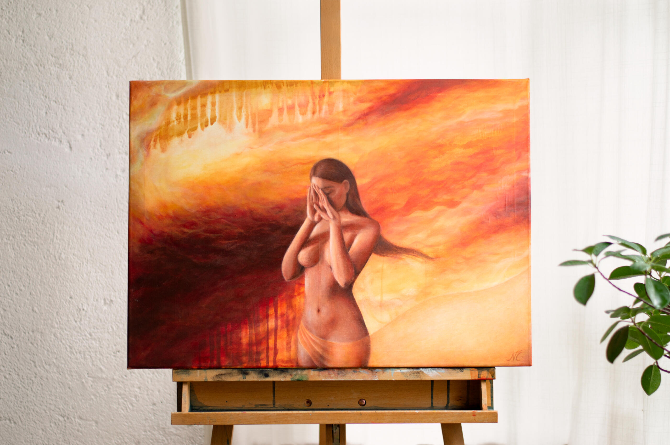 soft warming / 80 x 90 cm / acrylics on canvas soft warming / 80 x 90 cm / acrylics on canvas