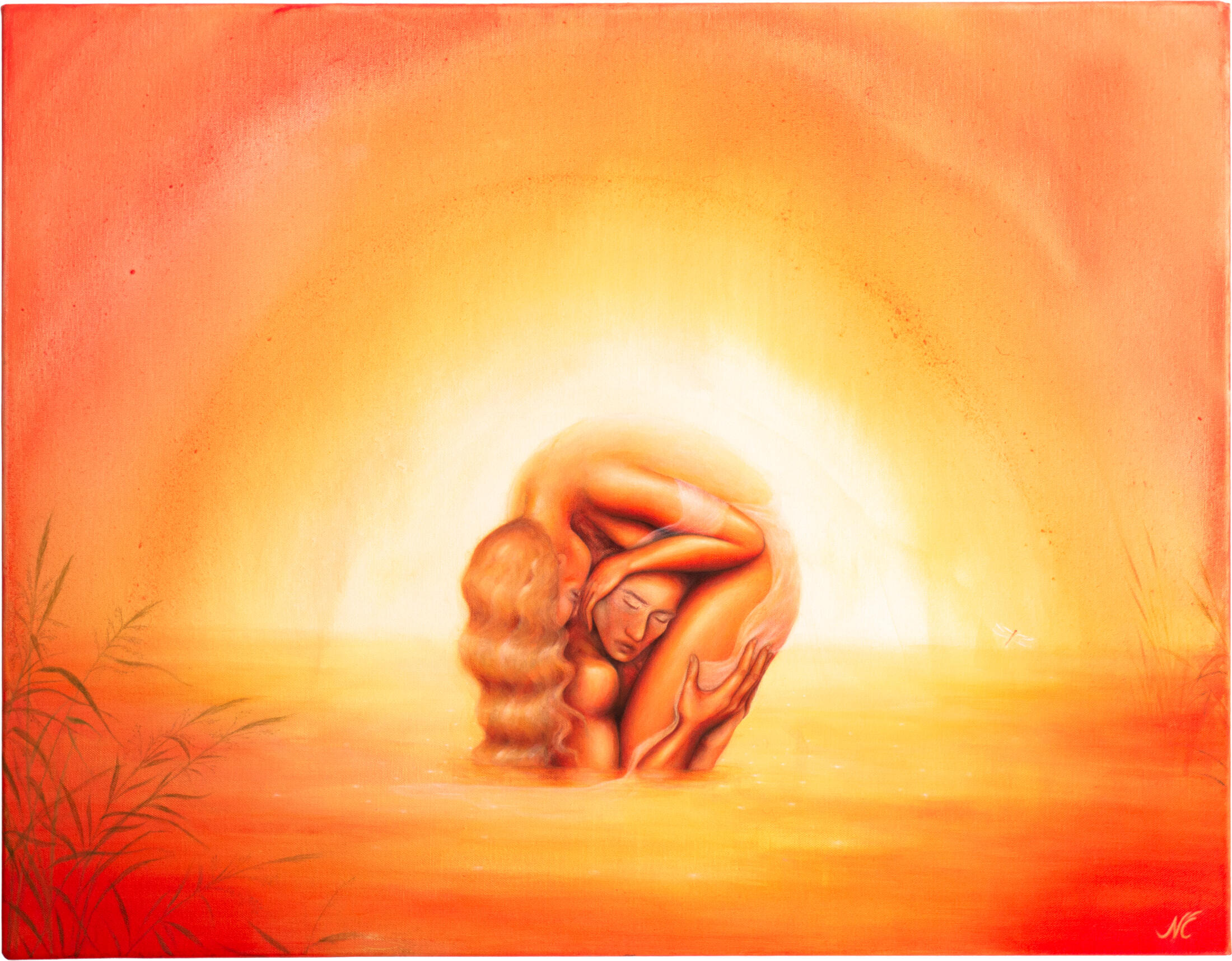 Aurora / 80 x 90 cm / acrylics on canvas Aurora / 80 x 90 cm / acrylics on canvas