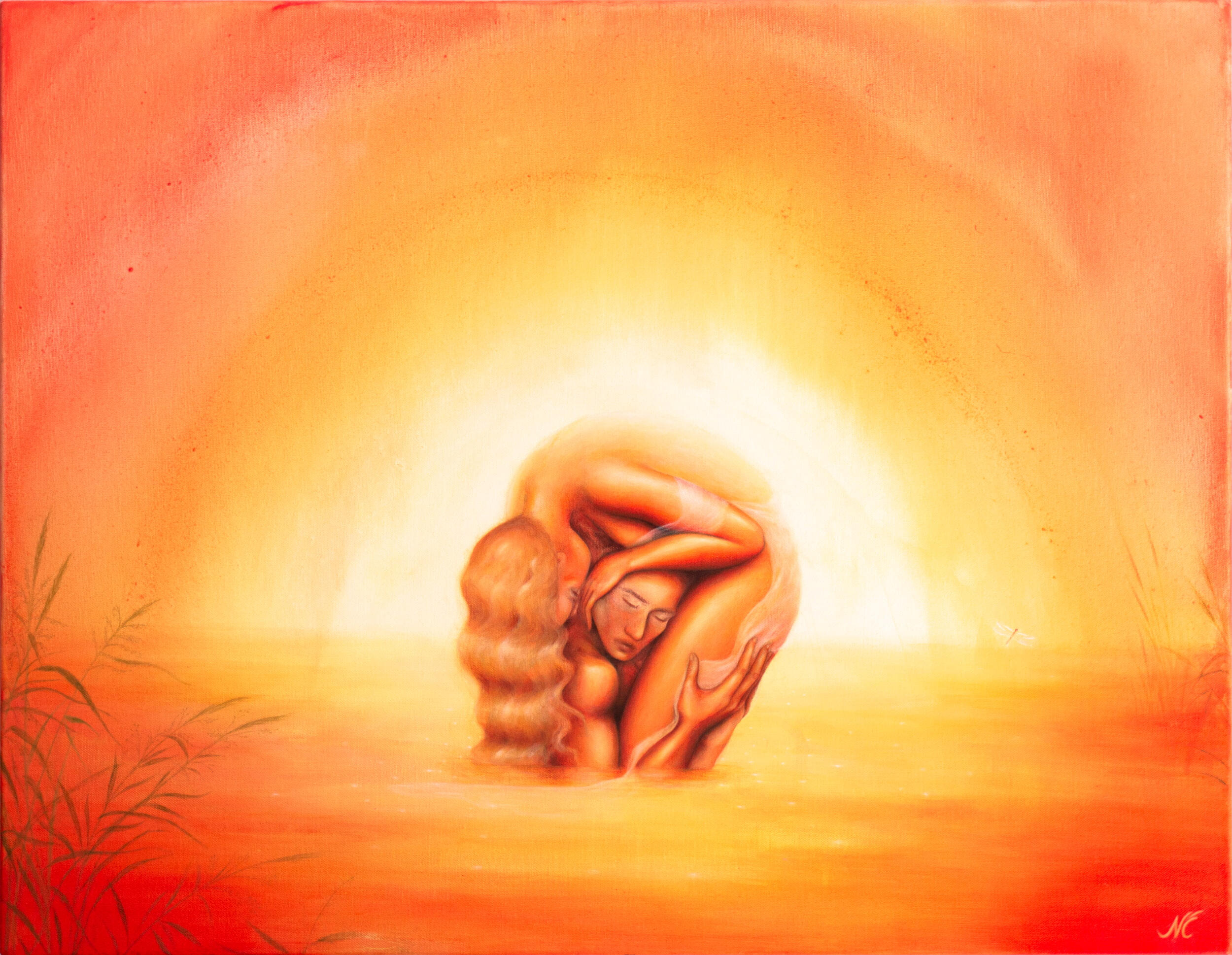 Aurora / 80 x 90 cm / acrylics on canvas Aurora / 80 x 90 cm / acrylics on canvas