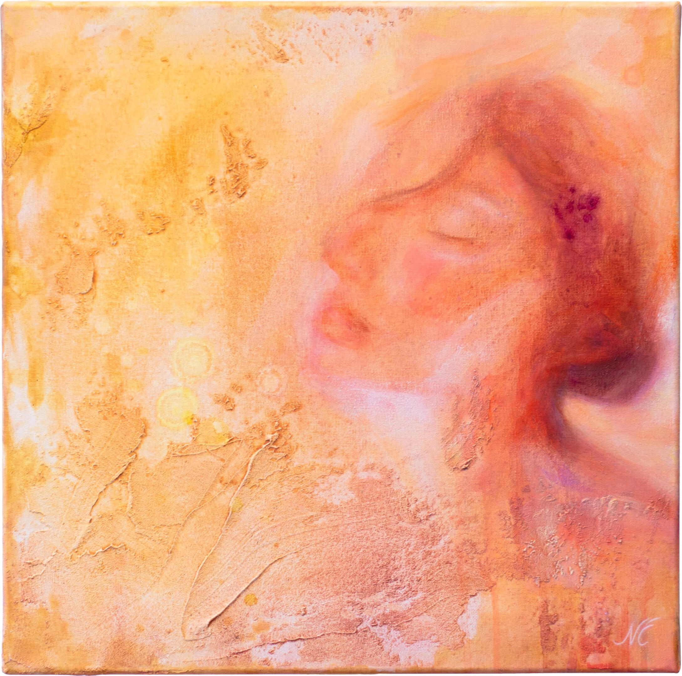 Lightborn / 80 x 90 cm / acrylics on canvas