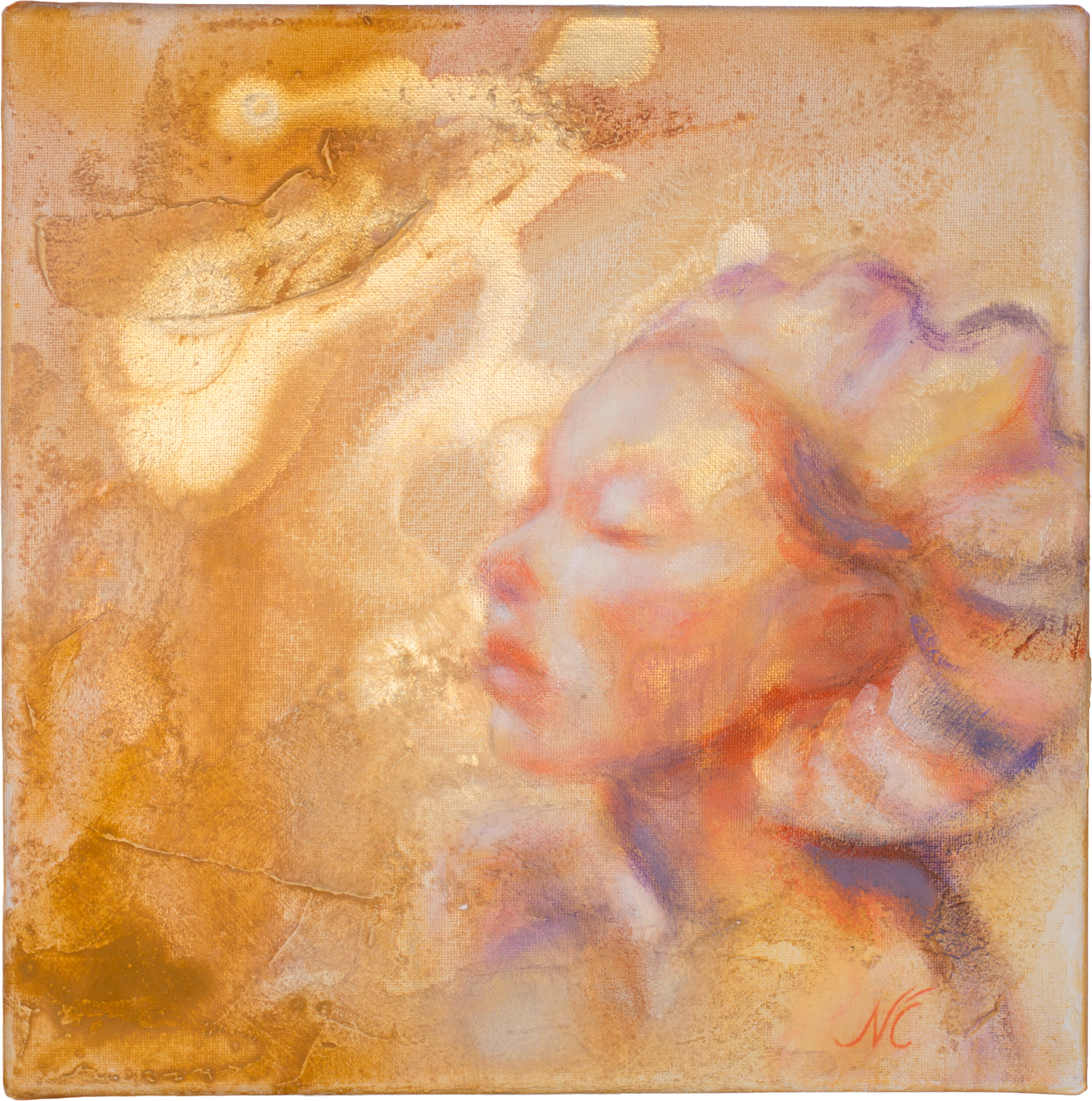 Aurora / 80 x 90 cm / acrylics on canvas