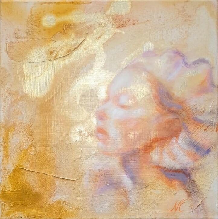 Aurora / 80 x 90 cm / acrylics on canvas